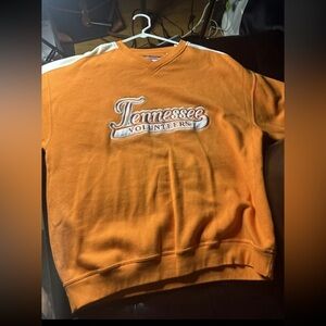 Tennessee Volunteers Pullover Size Large Embroidered Orange Cadre Athletic